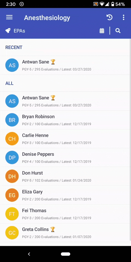 EPA Summary in App GIF